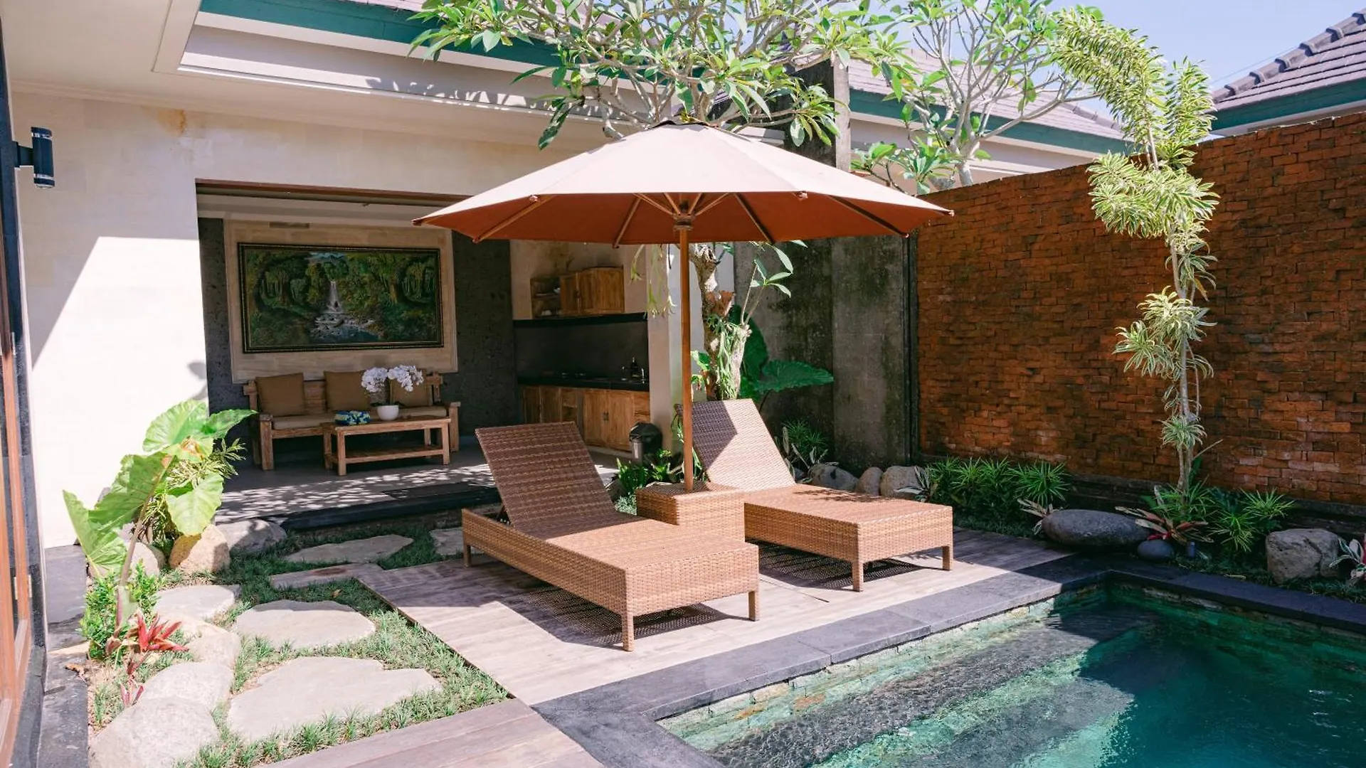 2 Seasons : Villa Moon - Luxury With Private Pool Ubud Indonezja